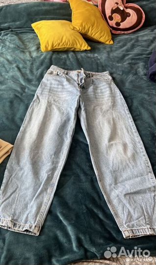 Джинсы бананы zara женские