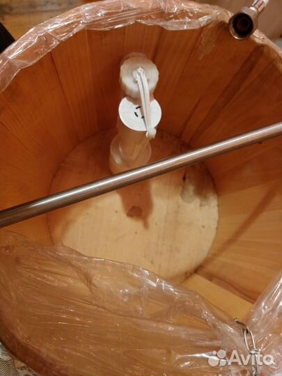 Ведро обливное для бани