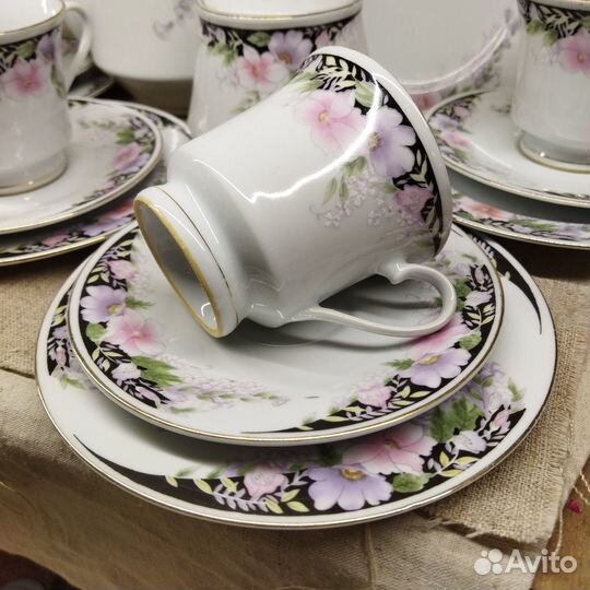 Чайно-кофейный сервиз. Китай СССР