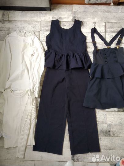 Вещи пакетом мешком школьные 9-12 лет для девочки