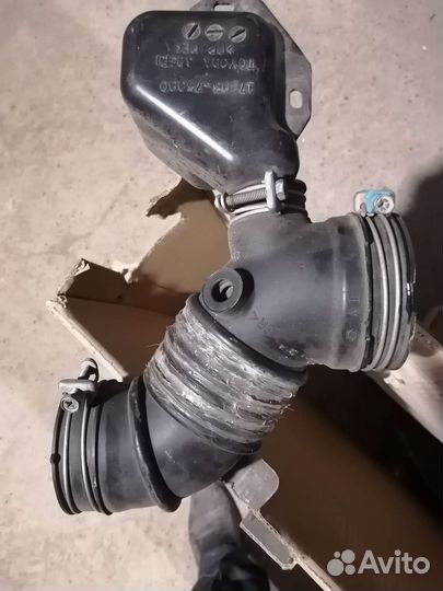 Воздуховод дросельной заслонки Прадо 120