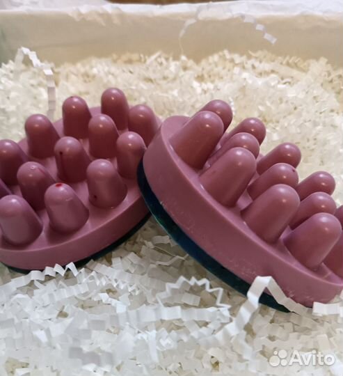 Мыло массажное ручной работы