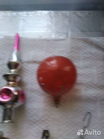 Елочные игрушки СССР одним лотом