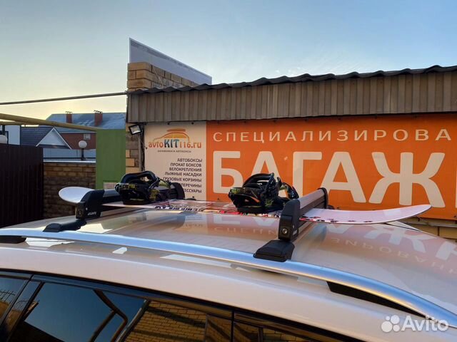 Крепление для 6 пар лыж / 4 сноубордов