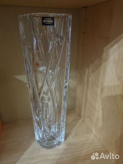 Ваза хрустальная bohemia