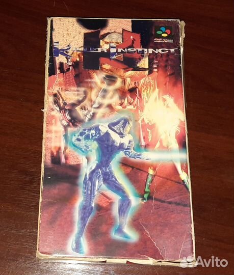 Коробка от игры killer instinct