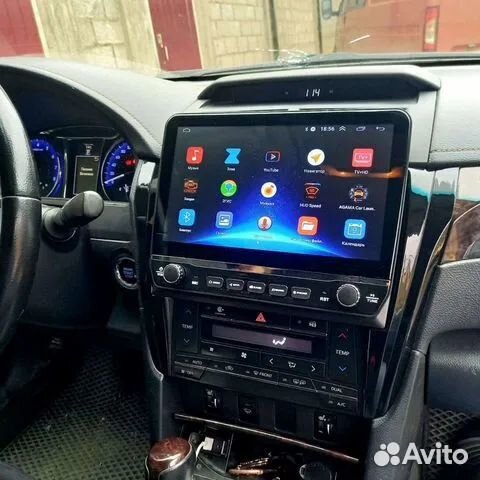 Магнитола Тесла Camry v50-55 Камри android 10