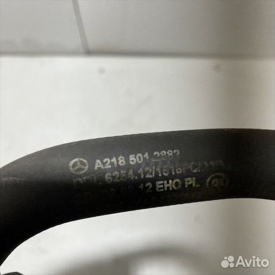 Патрубок охлаждения Мерседес w218 w212
