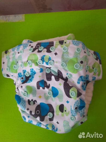 Многоразовые подгузники новые wisemam