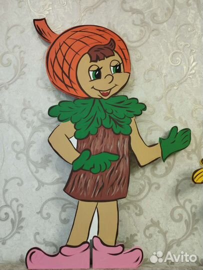 Фигурки из фанеры Эколята