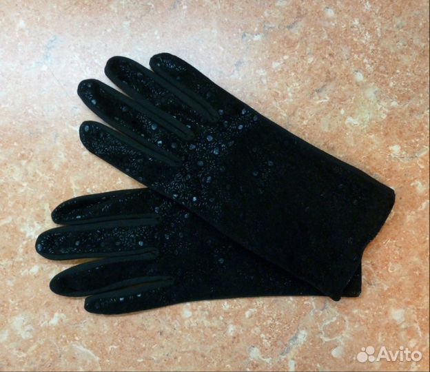 Новые, женские перчатки, 6,5-7 размер, демисезон