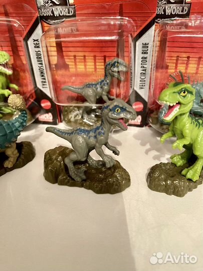 Динозавры jurassic world mattel