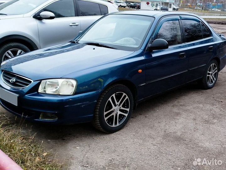 Hyundai Accent 1.5 МТ, 2006, 267 500 км