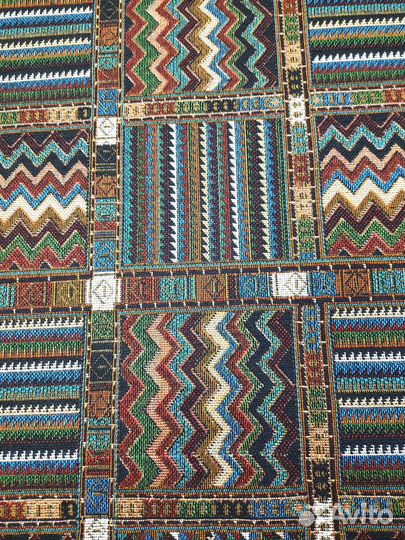 Ткань гобелен Мексика с хлопком