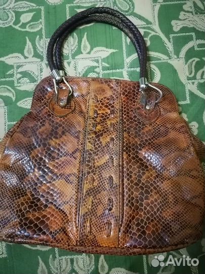 Сумка кожаная