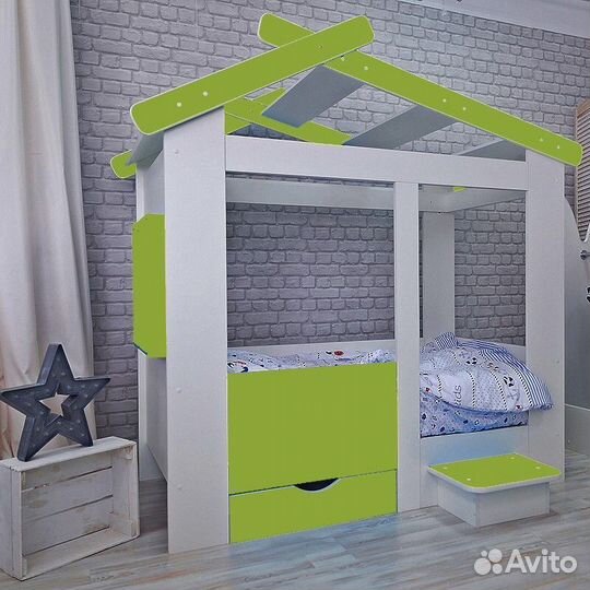 Кровать домик