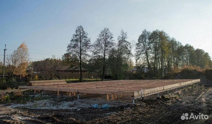 Установка винтовых свай