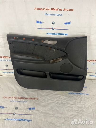 Дверная карта передняя левая Bmw X5 E53 M62B44