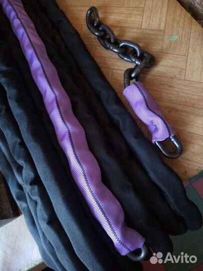 Велозамок цепь каленая