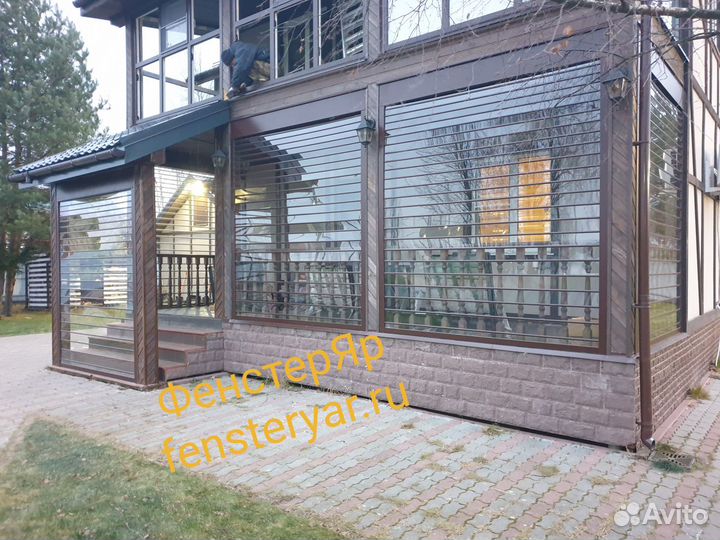 Прозрачные рольставни