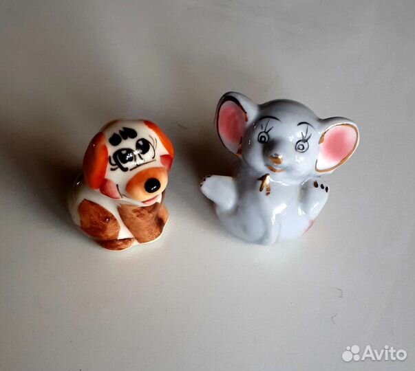 Фарфоровые новые статуэтки