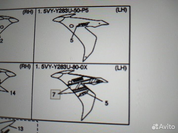 Оригинальная графика Yamaha Yzf-R1