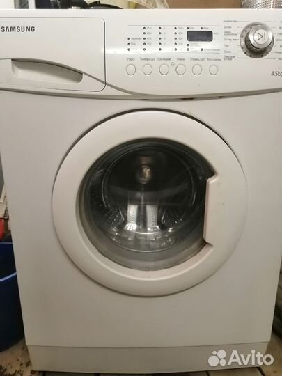 Стиральная машина Samsung на 4,5 кг по запчастям