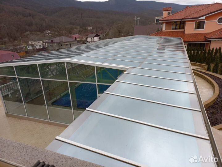 Беседки из алюминиевого профиля