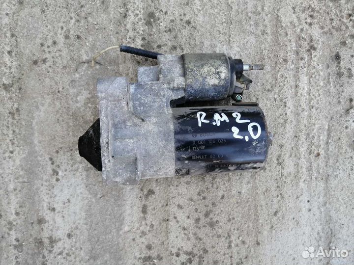 Стартер Рено Меган 2 Сценик 2 2,0
