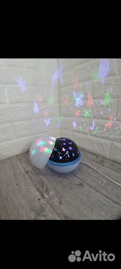 Проектор ночник вращающийся
