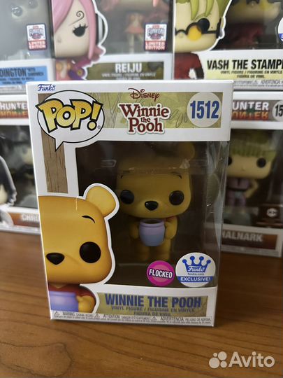 Funko pop Winnie the Pooh flocked