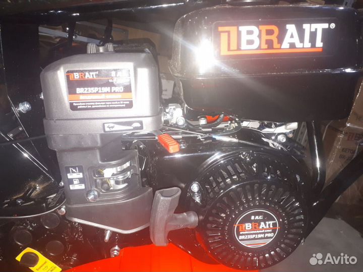 Мотоблок с пониженной передачей Brait 406PRO