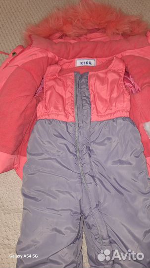 Комбинезон с курткой для девочки