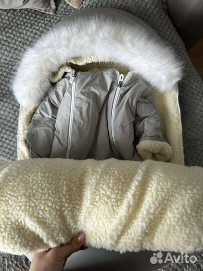 Конверт зимний на овчине