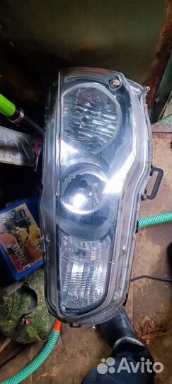 Фара левая на mitsubishi lancer 10