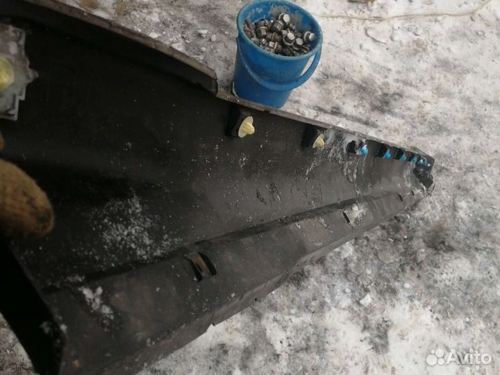 Накладка порога декоративная левая мицубиси оутлен