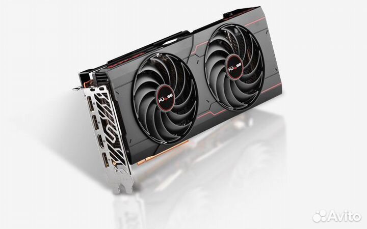 Риг на 8 карт asus rx5700xt dual в поточном корпус