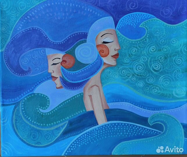 Картина на холсте 50 на 60 см