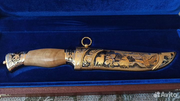 Нож охотничий подарочный ручной работы
