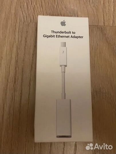 Адаптер Thunderbolt to Gigabit Ethernet