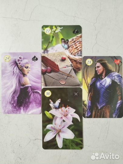 Карты Ленорман Green