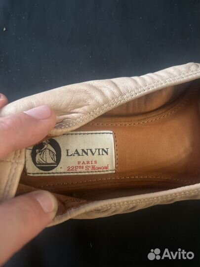 Lanvin балетки 39 оригинал