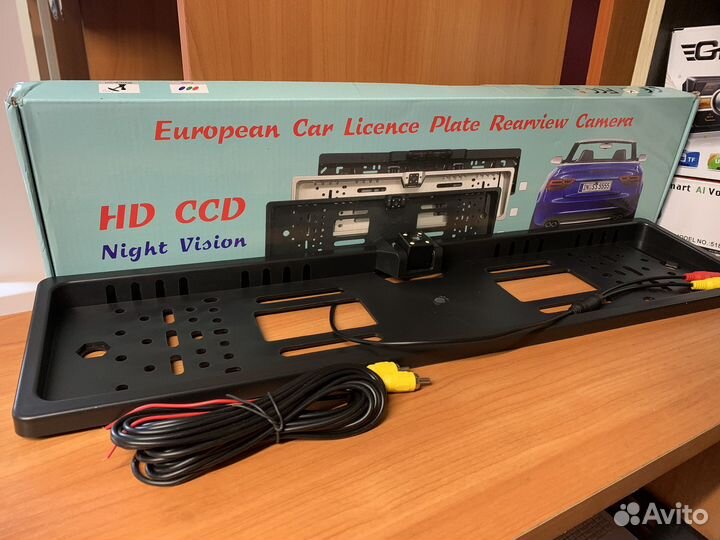 Рамка с камерой под номерник