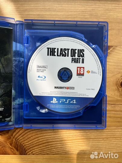 The last of us part 2 ps5 диск