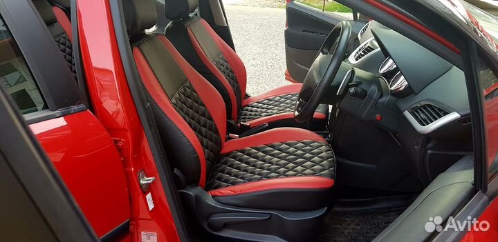 Авточехлы из экокожи или ткани