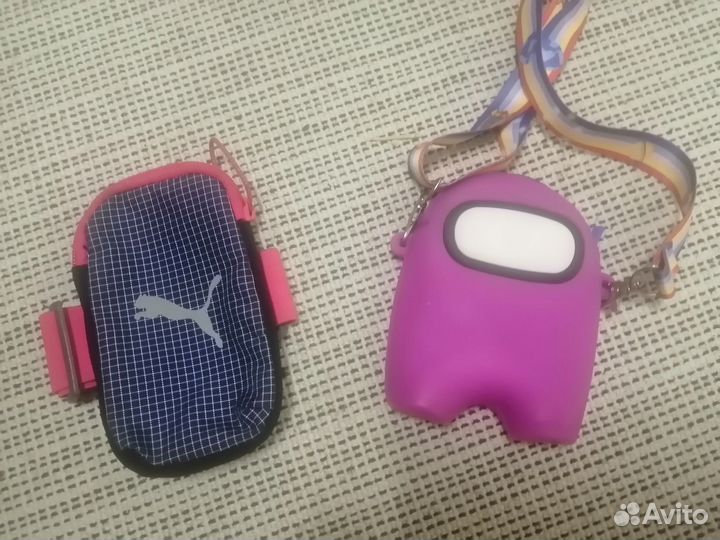 Спорт.чехол для телефона. Детская силикон.сумочка