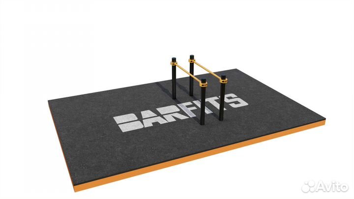 T-010 Брусья параллельные D89 пластик