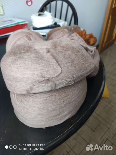 Пряжа ровница из СССР. Шерсть