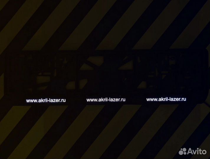 Рамки номера с надписями