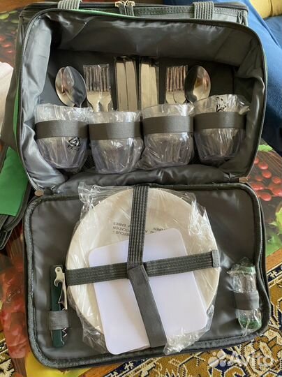 Сумка холодильник Арктика 24,5л с посудой